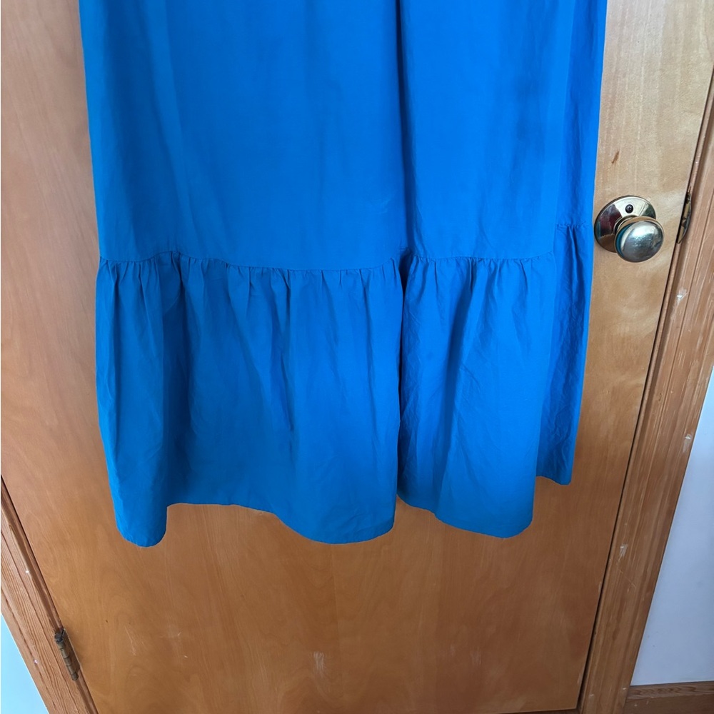 Rails Teal V-Neck Tiered Maxi Dress - Picture 6 of 8